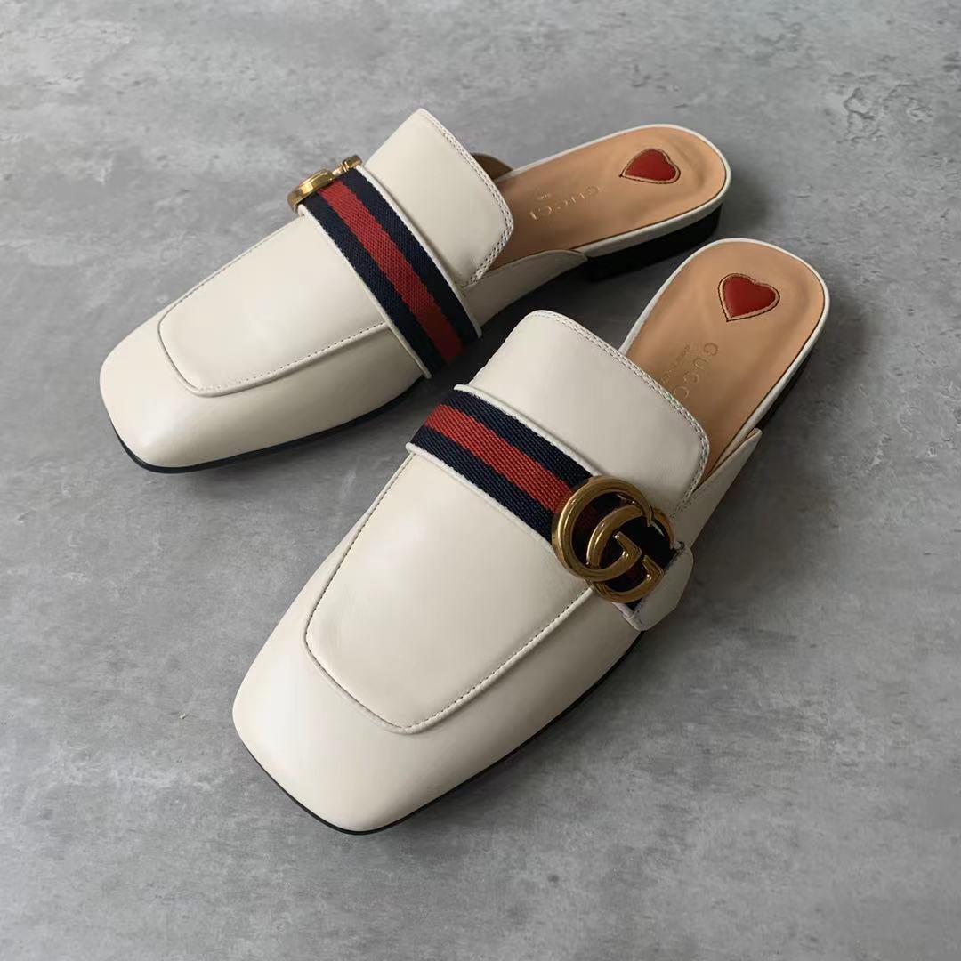 gucci white princetown