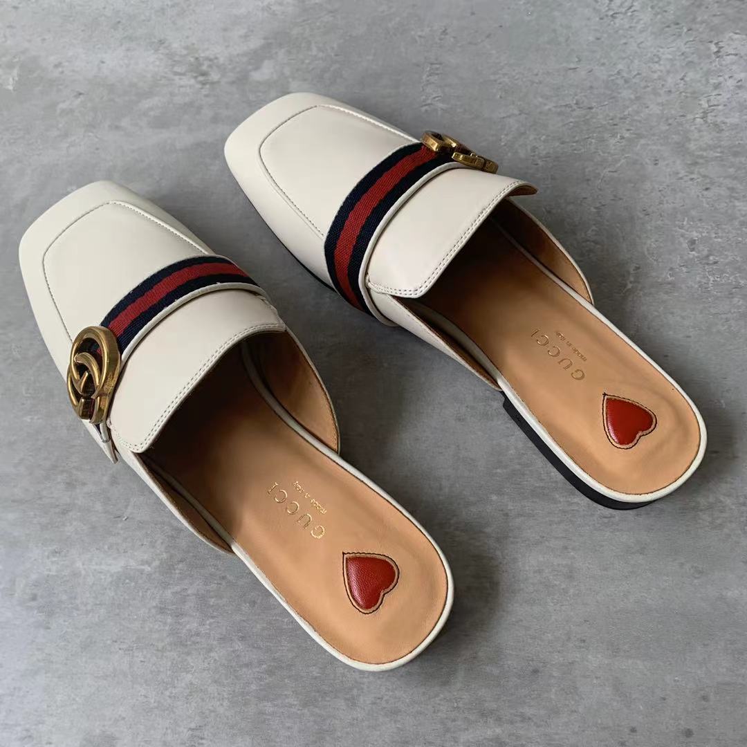 gucci white princetown