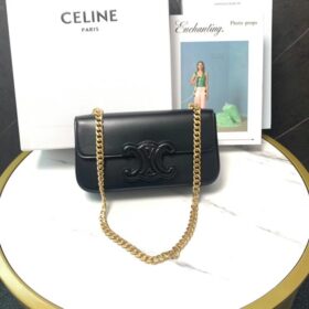 Celine Triomphe Chain Shoulder Bag