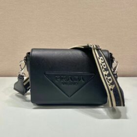 Prada Saffiano Leather Shoulder Bag