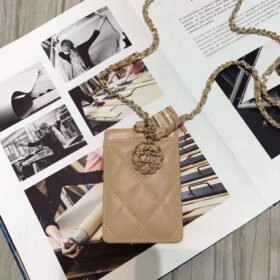 Chanel Chain Infinity Card Holder