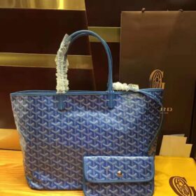 Goyard St. Louis PM Blue