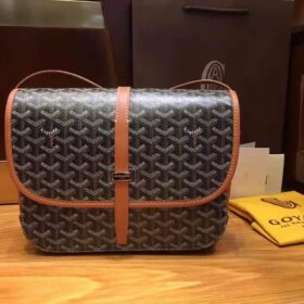 Goyard Belvedere Messenger 2 MM Black Tan