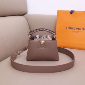 LV Capucines Mini Python Handle