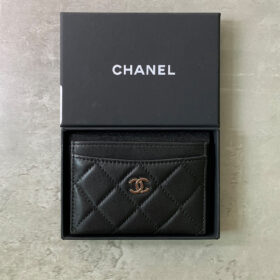 Chanel Card Holder Black