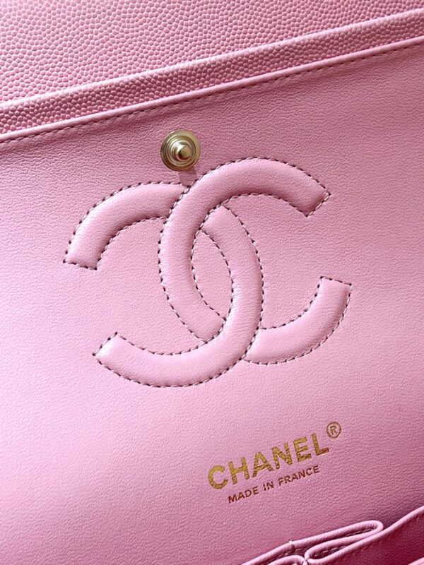 Chanel-Classic-Double-Flap-Medium-Pink-22B
