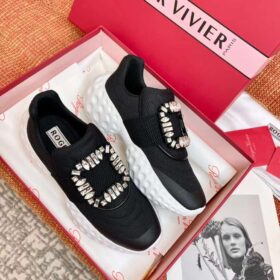 RV Viv’ Run Light Strass Buckle Sneakers in Fabrics