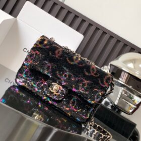 Chanel Mini Sequins Flap Bag
