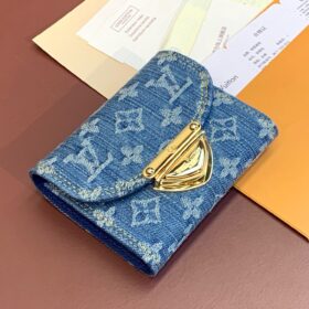 LV Denim Victorine Wallet