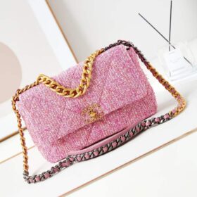 Chanel 19 Flap Bag Tweed