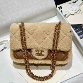 Chanel Flap Bag Shearling