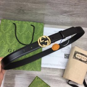 Gucci Belt With Interlocking G Buckle