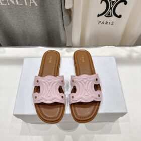 Celine Triomphe Flat Sandal