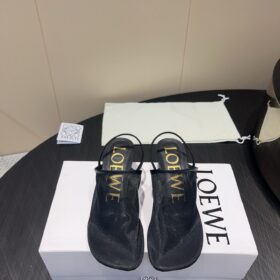 Loewe Petal Slingback Heel Sandal