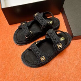 Chanel Dad Sandal Crochet