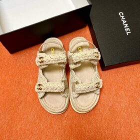 Chanel Dad Sandal Crochet