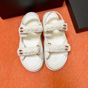 Chanel Dad Sandal Crochet