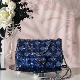Chanel Mini Sequins Flap Bag