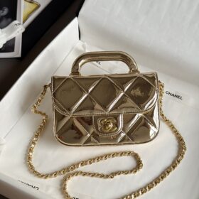 Chanel Mini Flap Bag With Top Handle